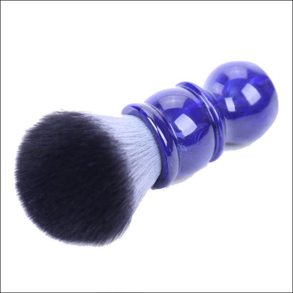 CUSTOM SYNTHETIC SHAVING BRUSH 26mm Purple & Black Barber Handle Australia CUSTOM SYNTHETIC SHAVING BRUSH 26mm Purple & Black Barber Handle Australia