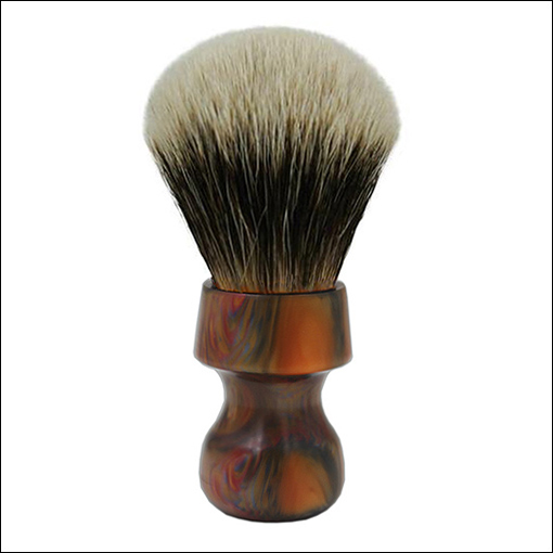HEAD SHAVING SHAVE BRUSH - Handmade Finest Badger 30mm AUSTRALIA