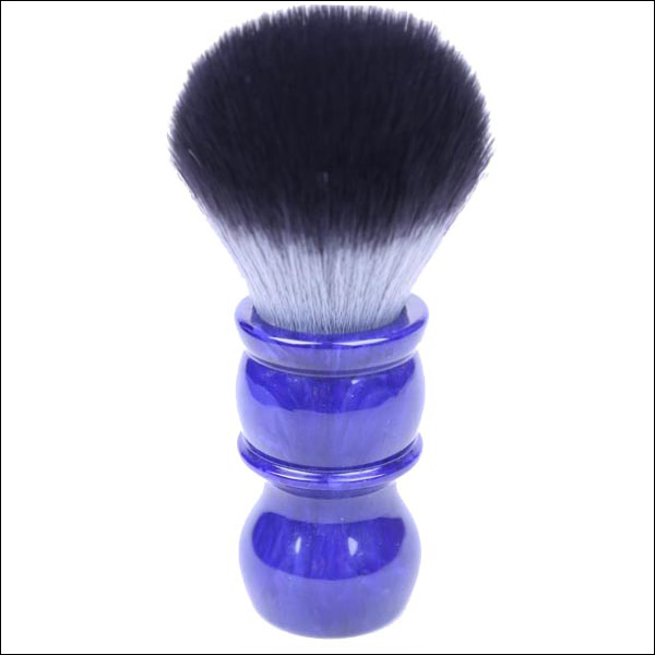 SYNTHETIC CUSTOME PURPLE SHAVING BRUSH 24mm Purple & Black Barber Handle Australia SYNTHETIC CUSTOME PURPLE SHAVING BRUSH 24mm Purple & Black Barber Handle Australia