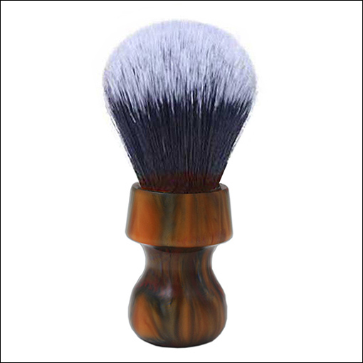 SYNTHETIC SHAVING BRUSH - Handmade from a Block of Resin 24mm Australia