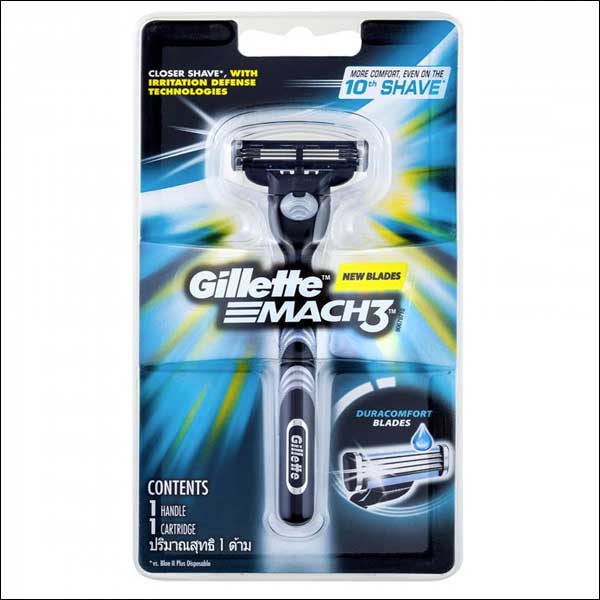 GILLETTE MACH 3 RAZOR with one Cartridge Australia GILLETTE MACH 3 RAZOR with one Cartridge Australia