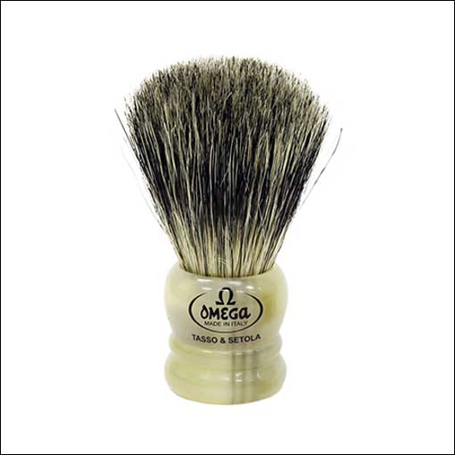 OMEGA 11047 - Mixed Badger / Boar Bristle ( Hair ) Shaving Brush - Australia OMEGA 11047 - Mixed Badger / Boar Bristle ( Hair ) Shaving Brush Australia