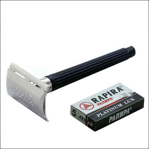 RAPIRA - Platinum Lux - Safety Razor RAPIRA - Platinum Lux - Safety Razor - Australia