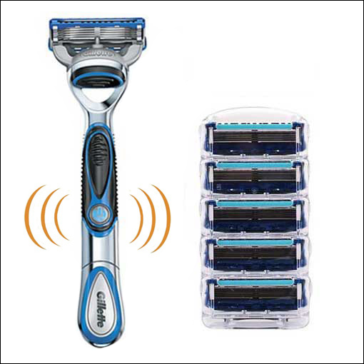 Gillette Fusion Proglide Power Safety Razor with 6 cartridges - Australia Gillette Fusion Proglide Power Safety Razor with 6 cartridges - Australia