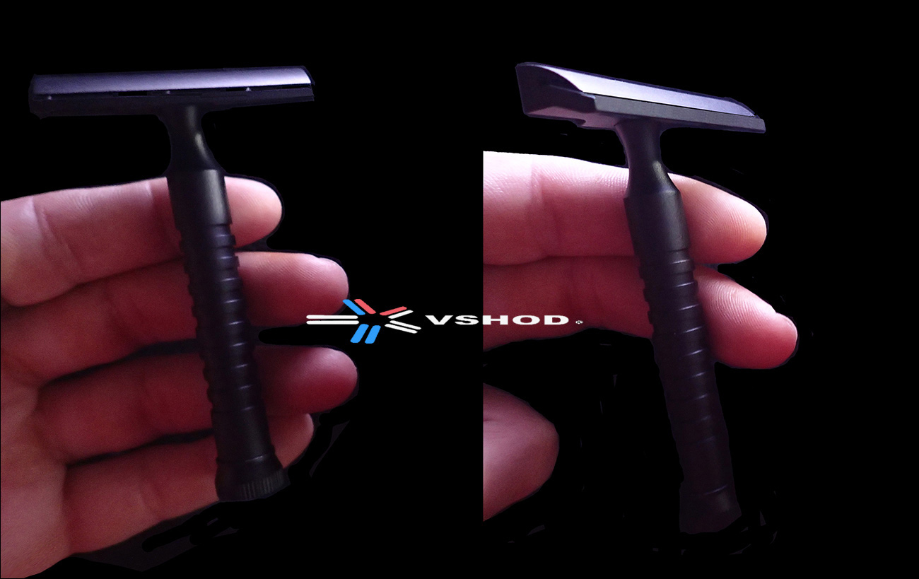 RAZOROCK RAZORS - BLACK HAWK ( V2.0 ) VERSION 2 SINGLE EDGE ( SE ) SAFETY RAZOR - AUSTRALIA
