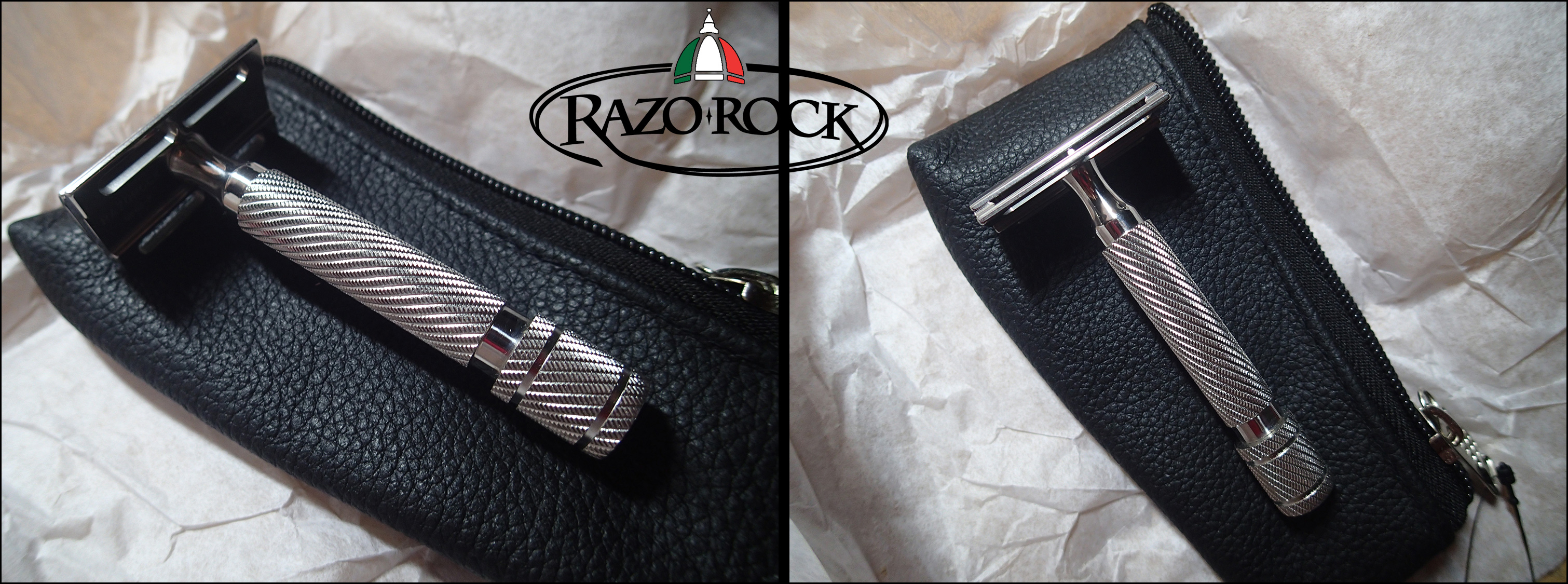 Razorock Gamechanger - Stainless Steel Double Edge Safety Razor Australia
