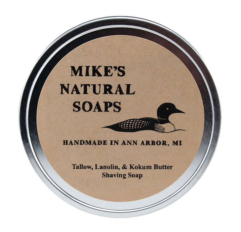 MIKE'S NATURAL SOAPS HONEYSUCKLE - HAND MADE ARTISAN - SHAVING SOAP AUSTRALIA