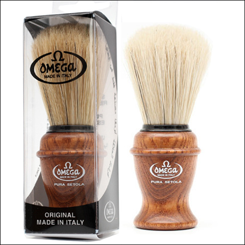 OMEGA 11137 Boar Hair " Bristle " Shaving Brush Australia OMEGA 11137 Boar Hair " Bristle " Shaving Brush Australia