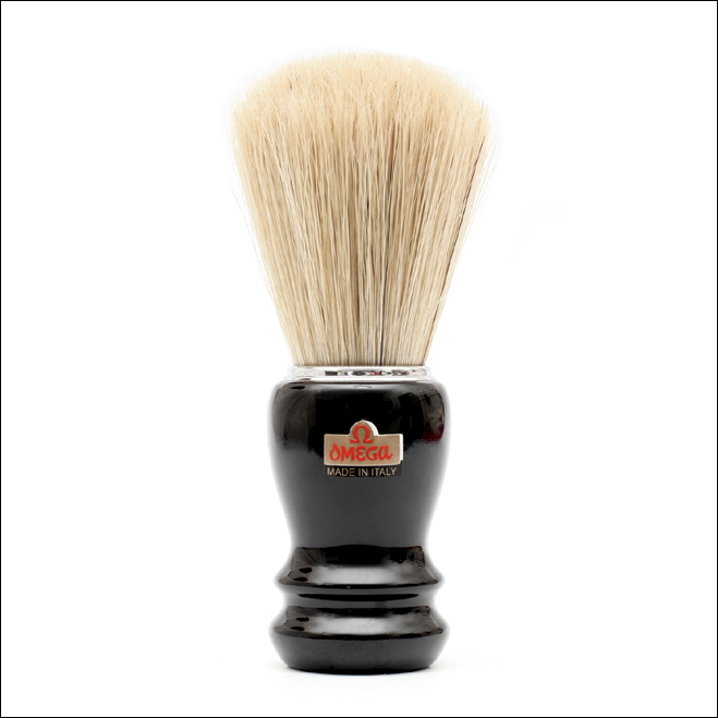 OMEGA 20106 Boar Hair " Pure Bristle " Shaving Brush Australia OMEGA 20106 Boar Hair " Pure Bristle " Shaving Brush Australia