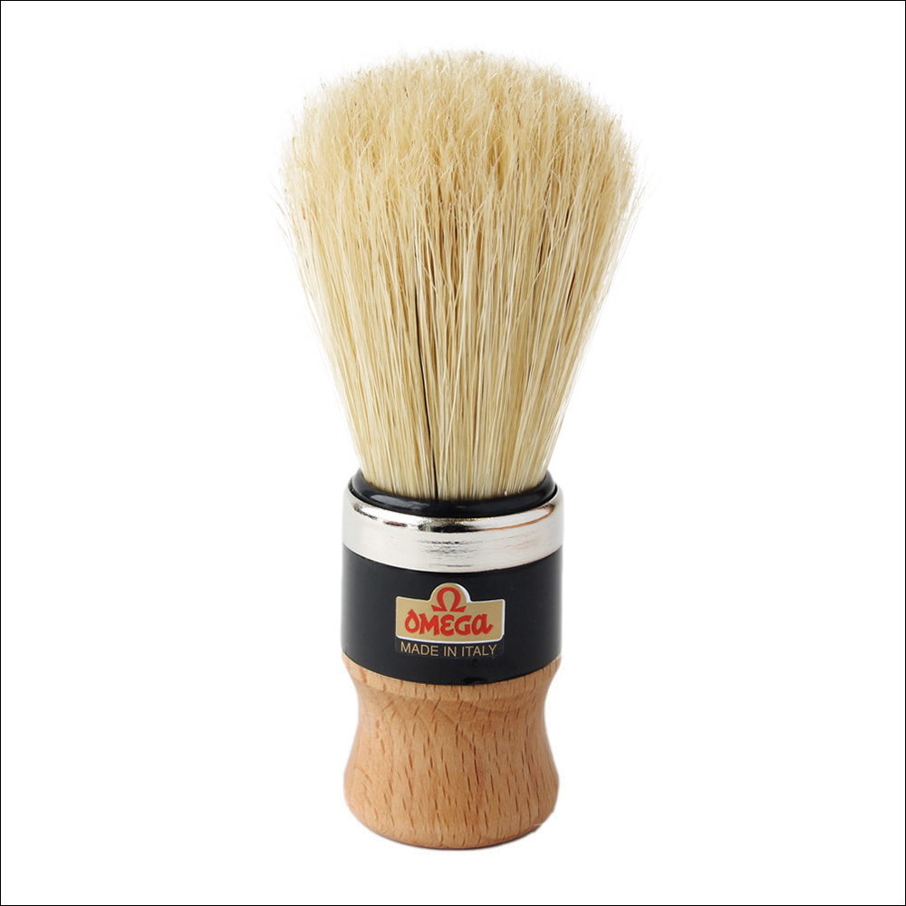 OMEGA 20102 Boar Hair " Bristle " Shaving Brush Australia OMEGA 20102 Boar Hair " Bristle " Shaving Brush Australia