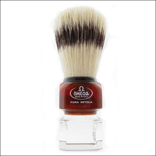 OMEGA 81025 Boar Hair " Pure Bristle " Shaving Brush Australia OMEGA 81025 Boar Hair " Pure Bristle " Shaving Brush Australia