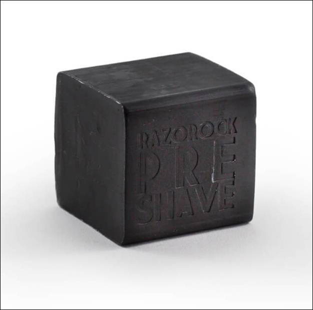 RAZOROCK - Lime+Charcoal " GLYCERINE " Pre Shave Soap - 150G
