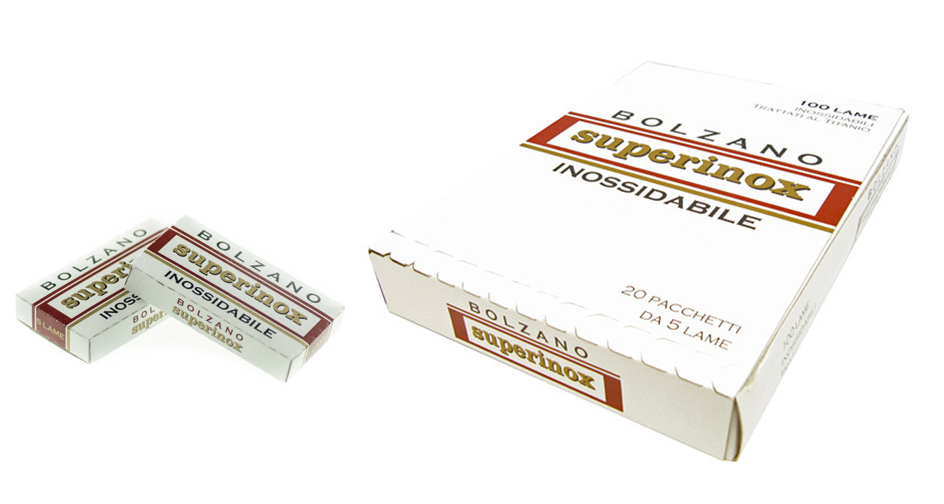 BOLZANO SUPERINOX RAZOR BLADES