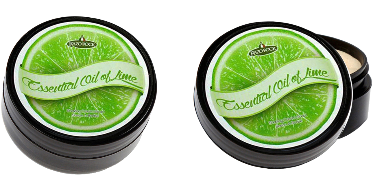 Lime Shaving Soap Australia - RazoRock Essential Oil Of Lime Artisan Shaving Soap