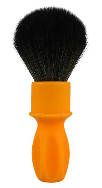 RAZOROCK 400 NOIR SYNTHETIC PLISSOFT BUTTERSCOTCH SHAVING BRUSH - 24mm - AUSTRALIA