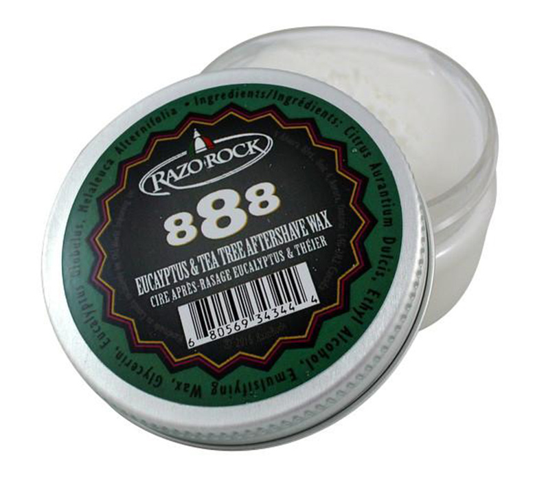 RAZOROCK - 888 EUCALYPTUS AFTER SHAVE WAX / AFTERSHAVE BALM - 60ml - AUSTRALIA