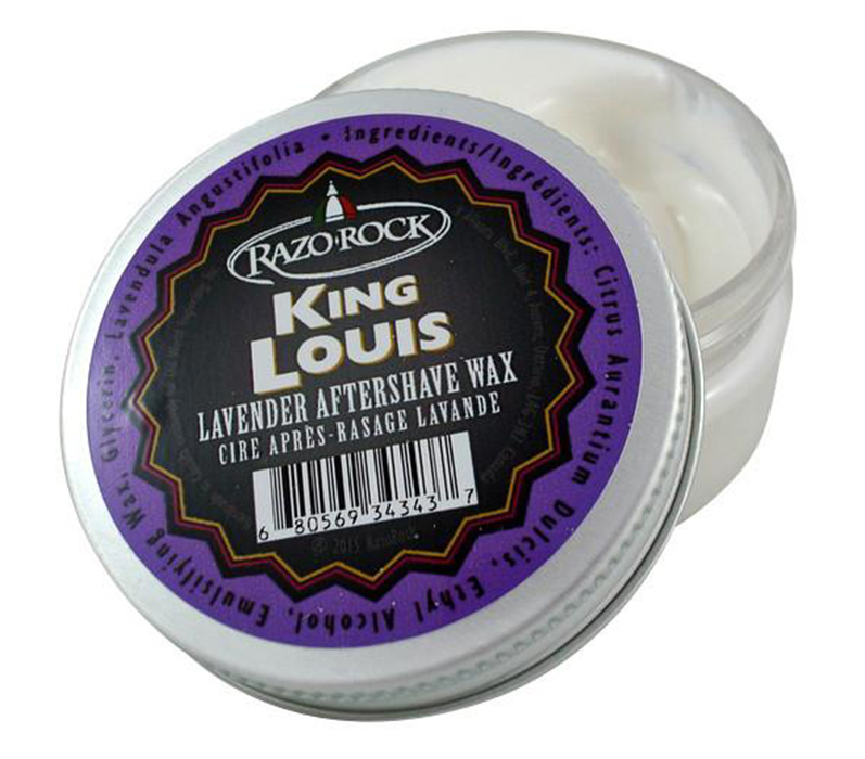 RAZOROCK - KING LOUIS LAVENDER AFTER SHAVE WAX / AFTERSHAVE BALM - 60ml - AUSTRALIA