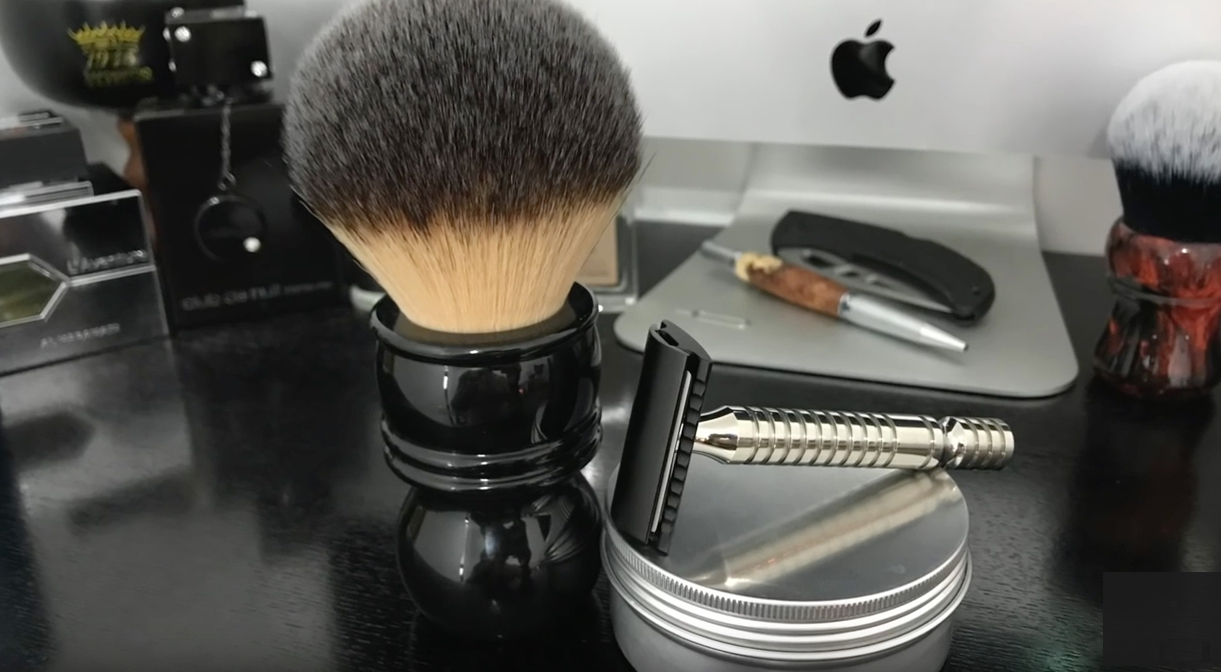 Razorock MJ90 Safety Razor and Razorock Hulk Shaving Brush Australia