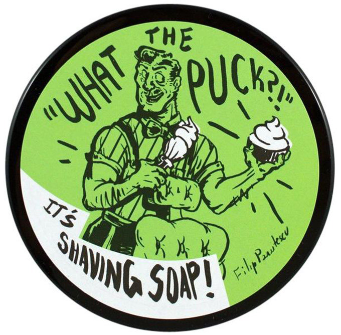 RAZOROCK - LIME BURST - TRIPLE MILLED HARD - SHAVING SOAP - 100G - AUSTRALIA