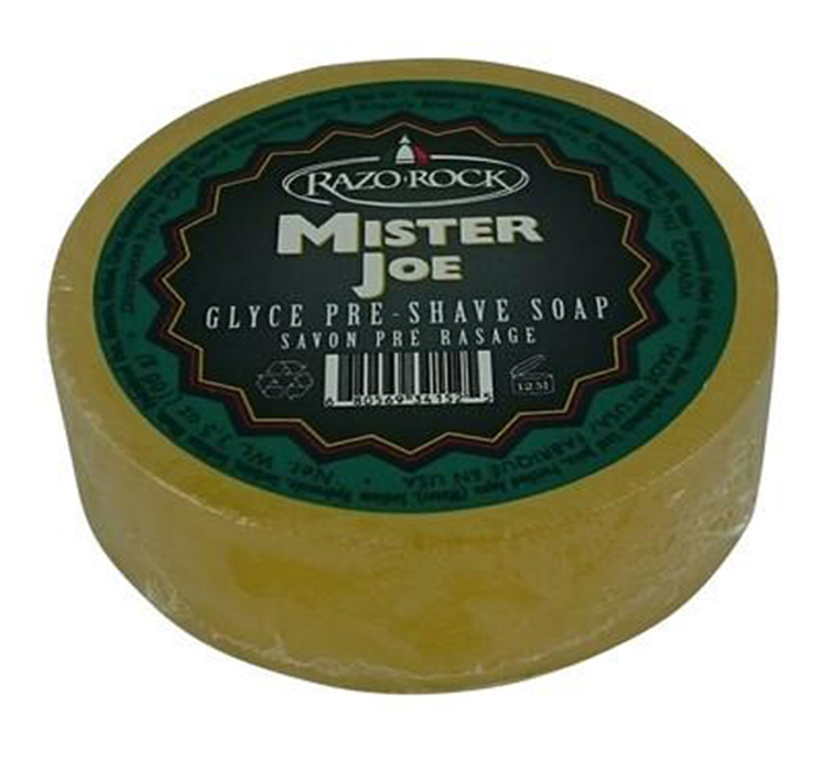 RAZOROCK - MR JOE PRE SHAVE SOAP / MENTHOLATED - 100G AUSTRALIA
