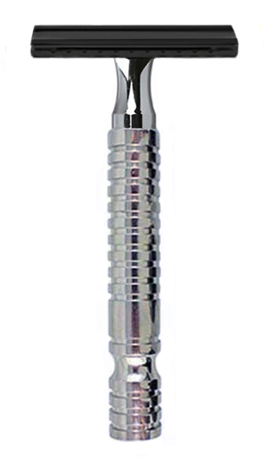 RAZOROCK - MJ-90 ADJUSTABLE TITANIUM DOUBLE EDGE ( DE ) SAFETY RAZOR