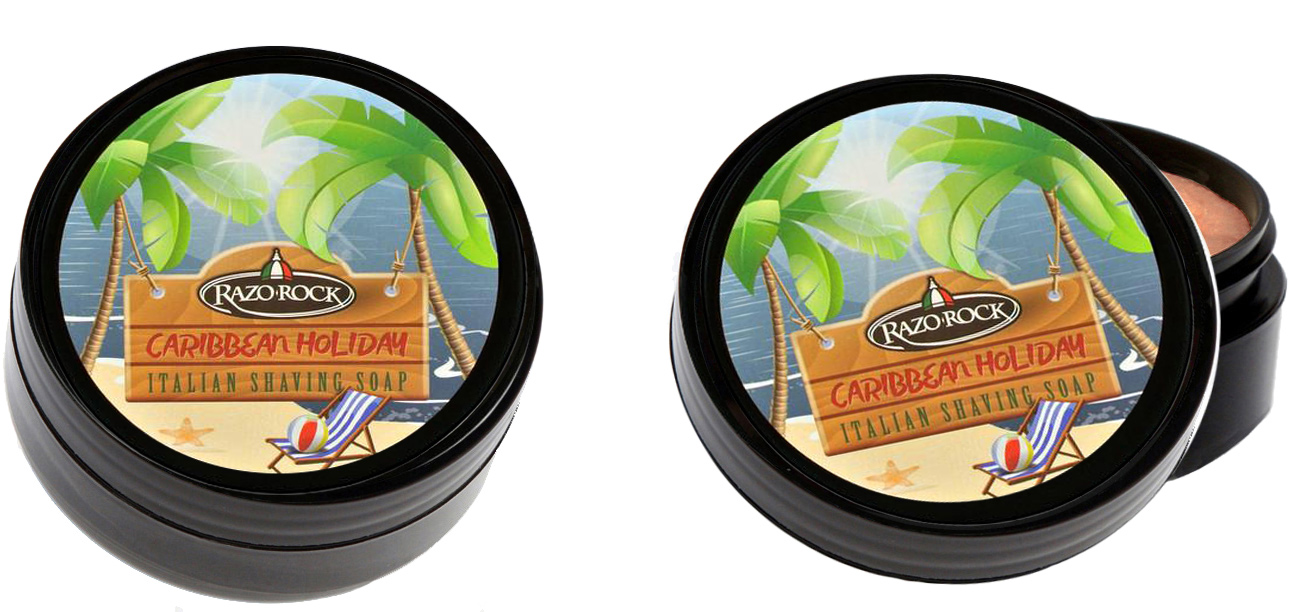 RAZOROCK CARIBBEAN HOLIDAY - SHAVING SOAP AUSTRALIA