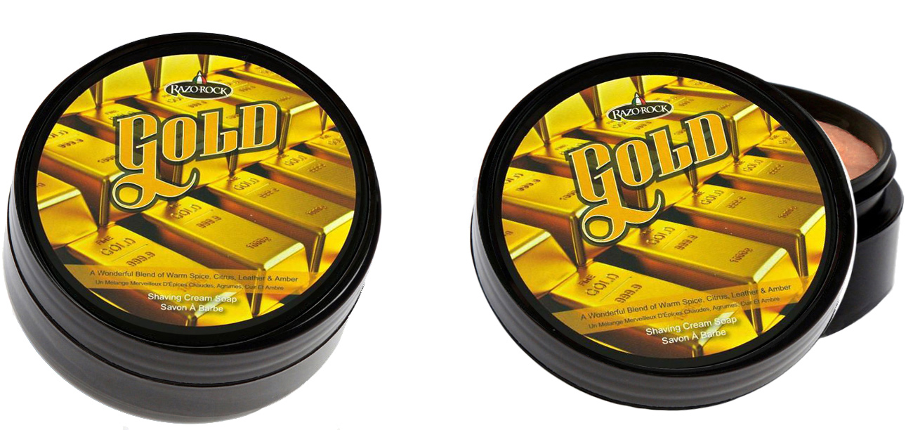 RAZOROCK GOLD - SHAVING SOAP AUSTRALIA