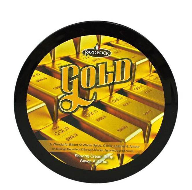 RAZOROCK - GOLD - SHAVING SOAP AUSTRALIA