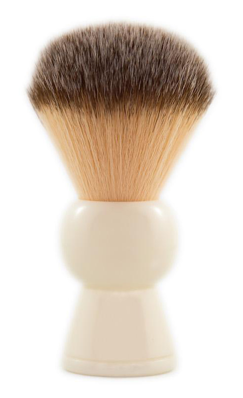 RAZOROCK KEYHOLE PLISSOFT SYNTHETIC SHAVING BRUSH - 22mm