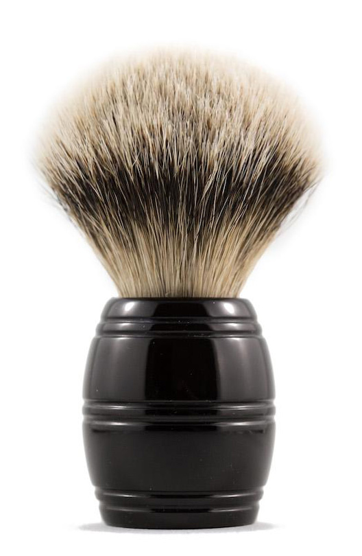 RAZOROCK " BARREL " SILVERTIP BADGER - SHAVING BRUSH - 24mm AUSTRALIA