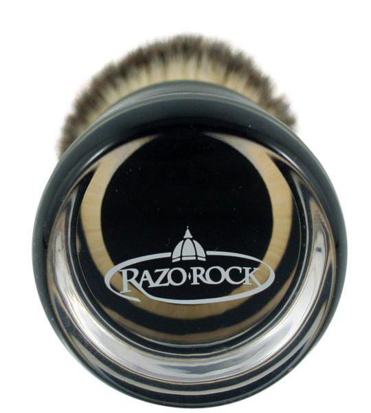 RAZOROCK BRUSH - BC SILVERTIP PLISSOFT SYNTHETIC SHAVING BRUSH