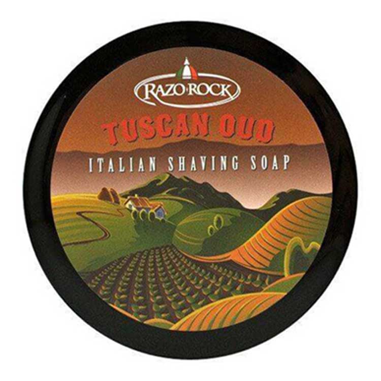 RAZOROCK - TUSCAN OUD - SHAVE SOAP - 125ml