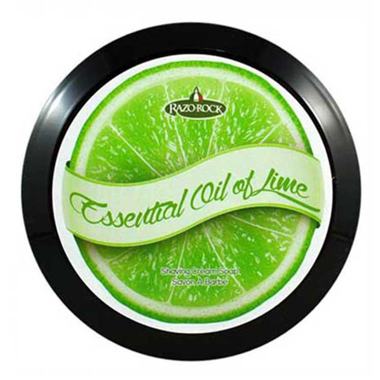 RAZOROCK - ESSENTIAL OIL OF LIME - SHAVE SOAP - 150ml