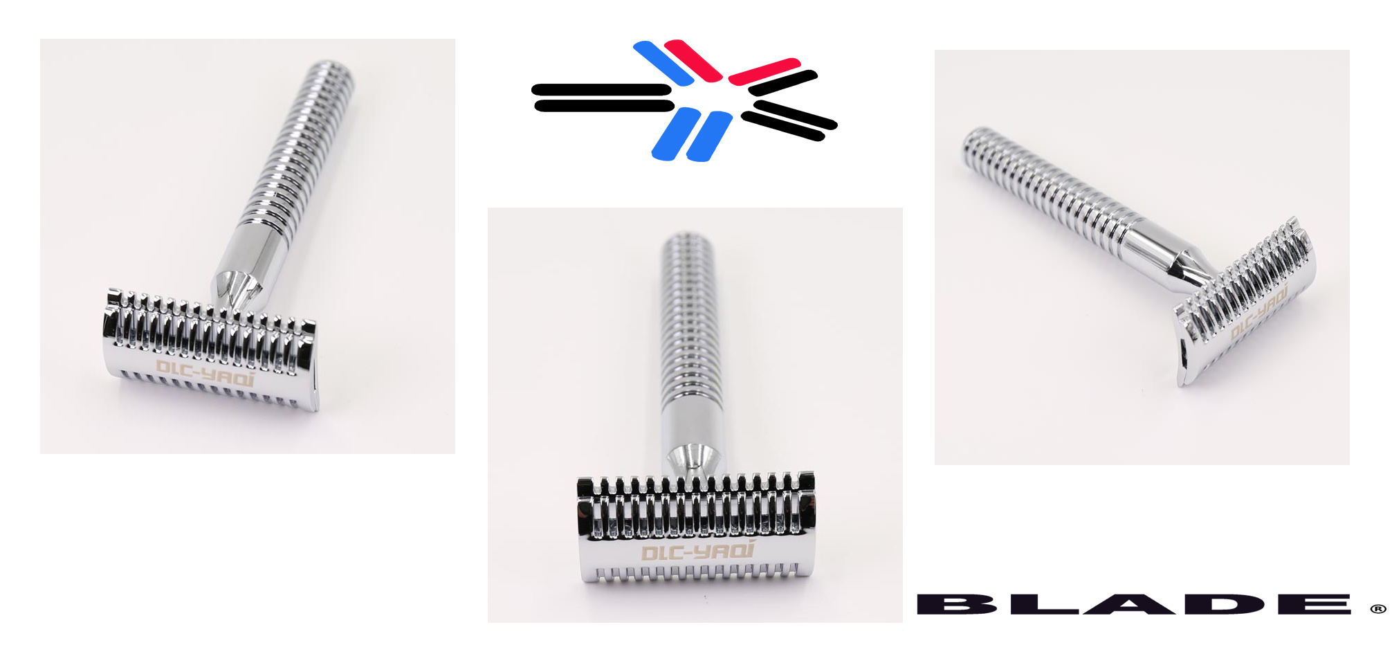 CLASSIC DOUBLE OPEN COMB DOUBLE EDGE ( DE ) SAFETY RAZOR WITH X20 RAZOR BLADES AUSTRALIA