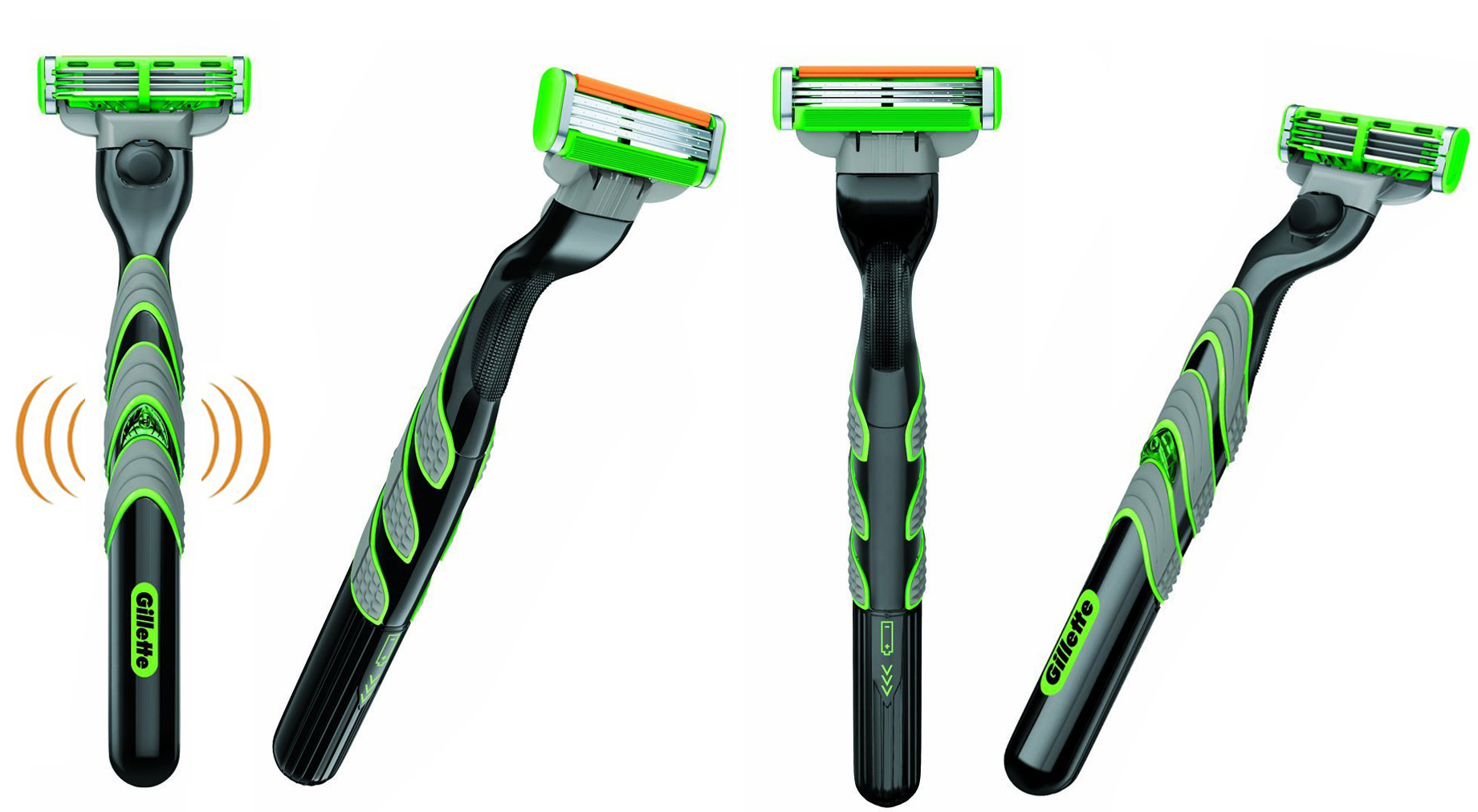GILLETTE - MACH 3 " M3 " POWER SAFETY RAZOR AUSTRALIA - ( + 1 CARTRIDGE )