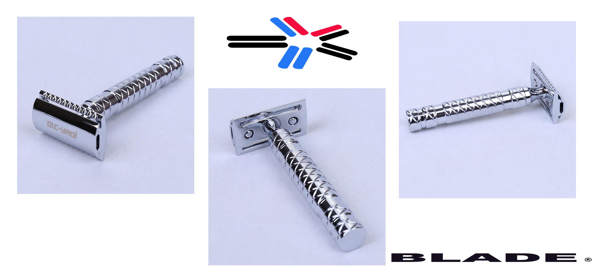 MEN'S BEARD DOUBLE EDGE ( DE ) SAFETY RAZOR WITH X20 RAZOR BLADES AUSTRALIA