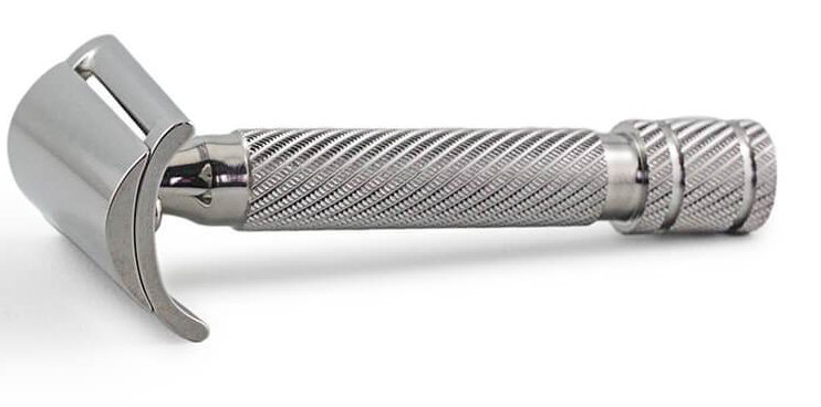 Razorock Wunderbar Razor with Barber Pole Handle