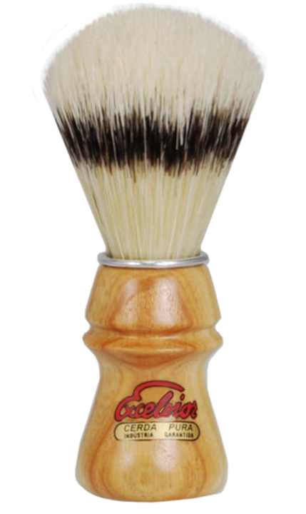 SEMOGUE - CERDA PURA / BOAR HAIR ( BRISTLE ) - WOODEN HANDLE - SHAVING BRUSH - 22mm - AUSTRALIA