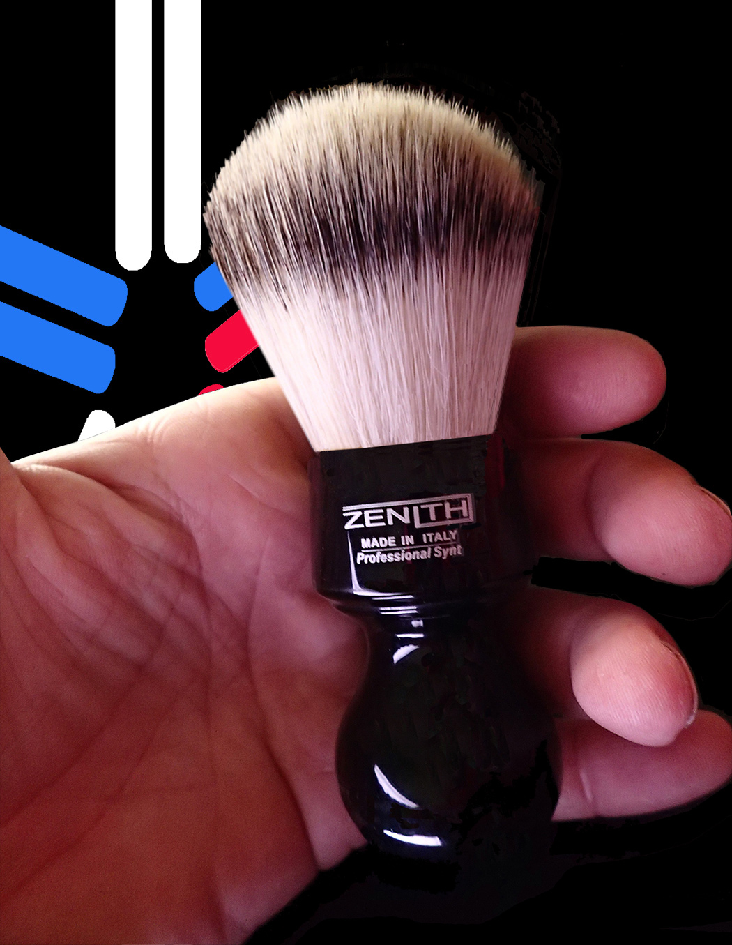 ZENITH SHAVING BRUSH  - Synthetic Badger - 506N-TS - AUSTRALIA