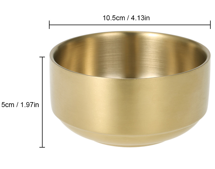 GOLD POLISHED FINISH SHAVING BOWL DIMENSIONS AUSTRALIA
