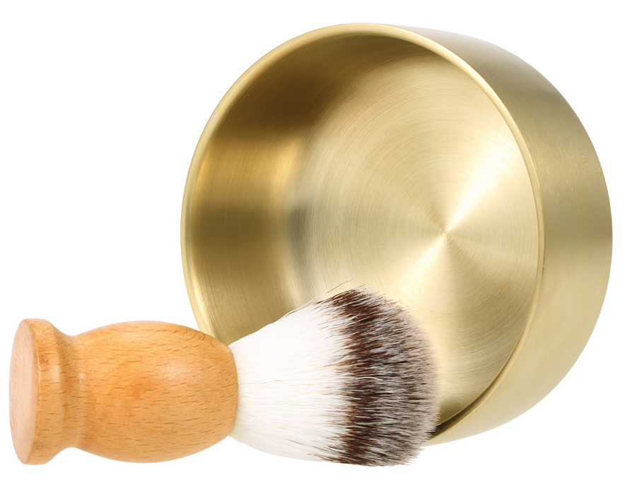 GOLD POLISHED FINISH SHAVING BOWL AUSTRALIA