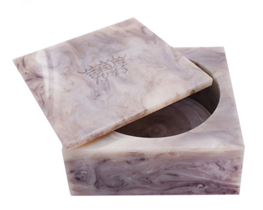 SAPONIFICIO VARESINO™ RESIN HORN SHAVING SOAP - BOWL / DISH / CONTAINER AUSTRALIA