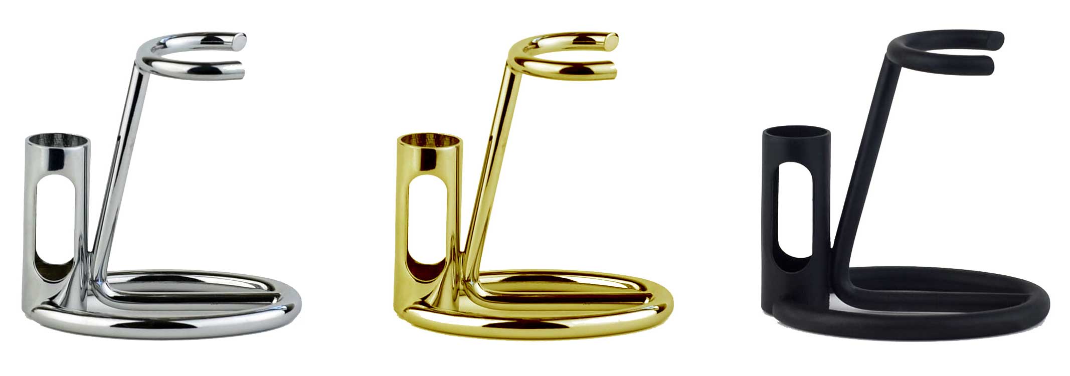 OMEGA Safety Razor and Shaving Brush Stand Australia