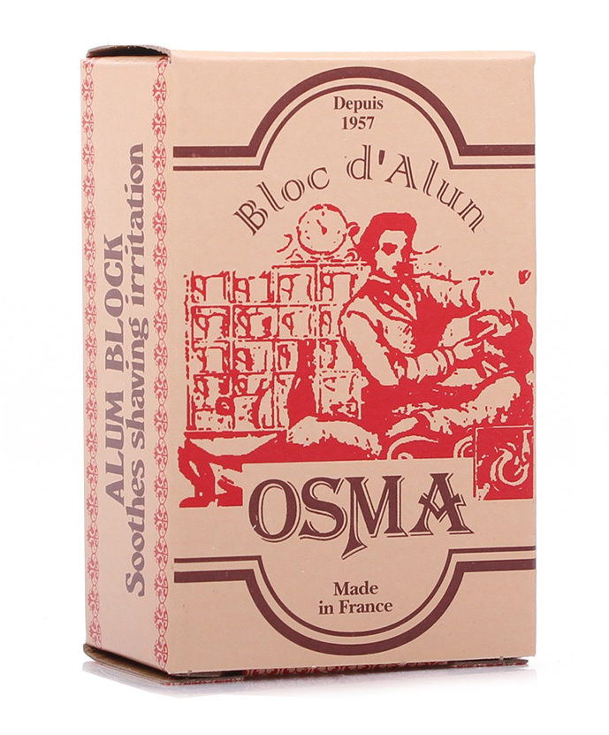 OSMA - SHAVING ALUM BLOCK / ALUM STONE - 75 G - AUSTRALIA