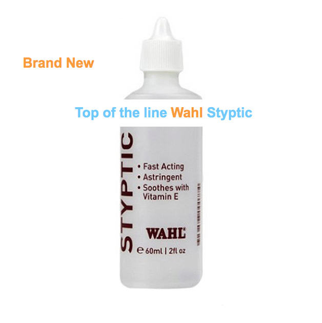 Wahl Styptic 60ml With Drip Applicator Liquid Alum Bleeding Stopper Heal Nicks Australia