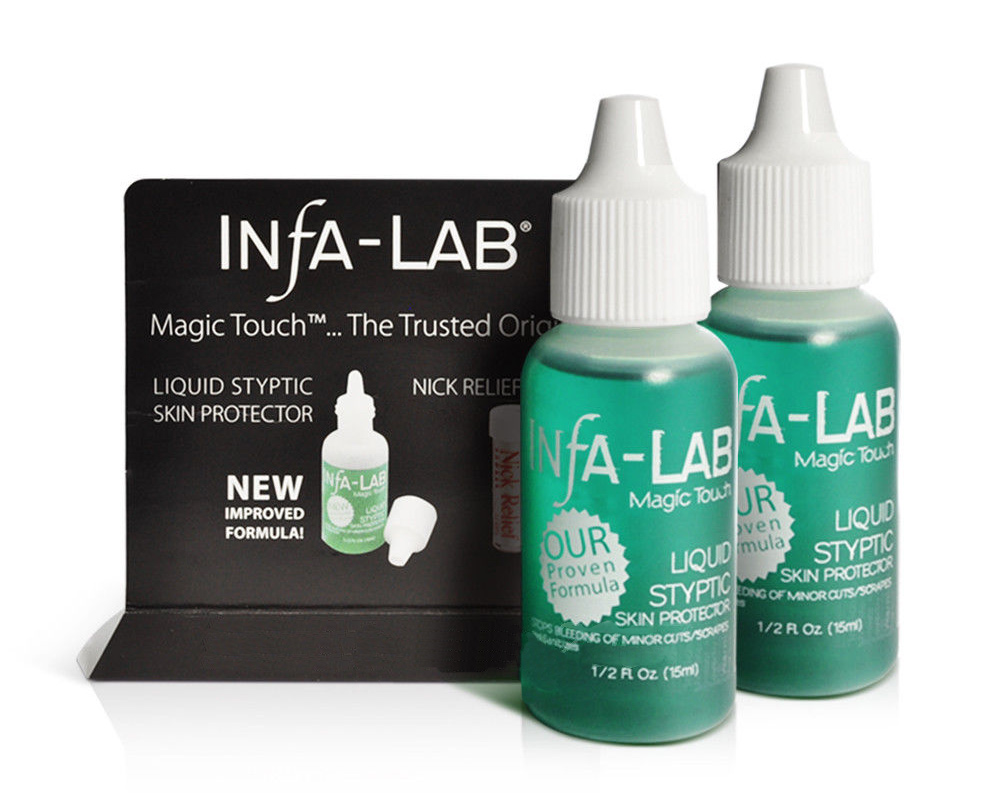 INFA LAB - MAGIC TOUCH / LIQUID STYPTIC WITH ALOE VERA AND WITCH HAZEL SKIN PROTECTOR - 45ml AUSTRALIA