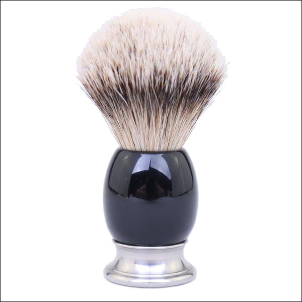 EBONY SHAVING BRUSH - 22mm 100% Pure Silvertip Brush Knot Australia EBONY SHAVING BRUSH - 22mm 100% Pure Silvertip Brush Knot Australia