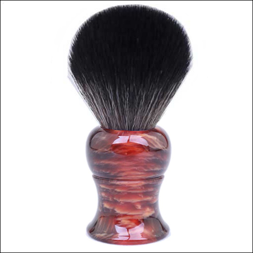 CUSTOM RED - 26mm Vegan Shaving Brush Australia CUSTOM RED - 26mm Vegan Shaving Brush Australia