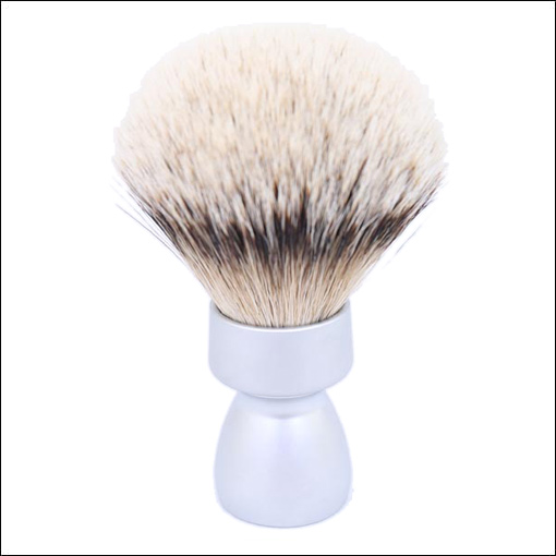 BEST SILVERTIP BADGER SHAVING BRUSH - Heavy Metal Short Handle - Australia