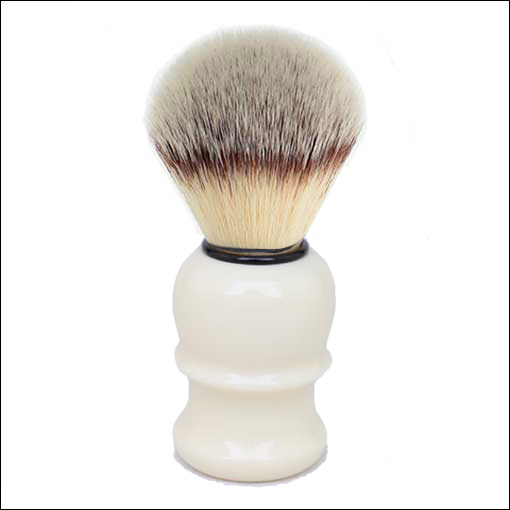 WHITE SHAVING BRUSH - Synthetic Silvertip 20mm Australia WHITE SHAVING BRUSH - Synthetic Silvertip 20mm Australia